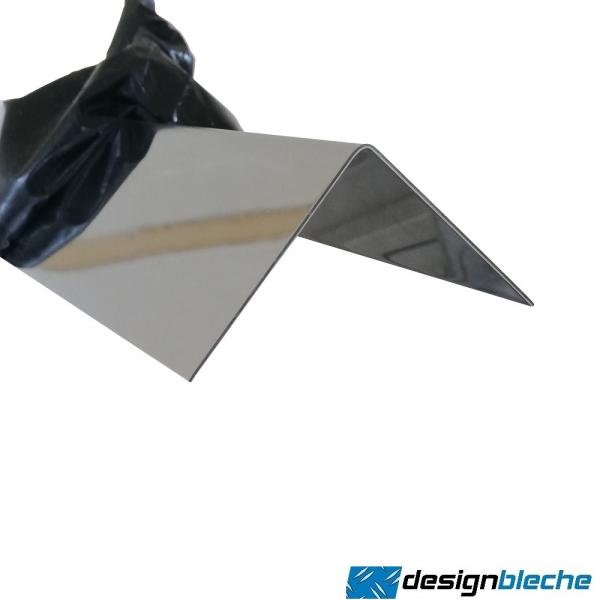 Edelstahl Winkel Spiegel Effekt 1,5mm magnetisch